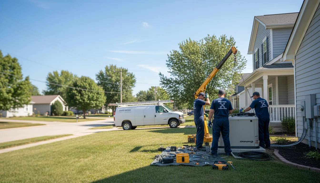 Generator Installation in Burneyville, OK near me